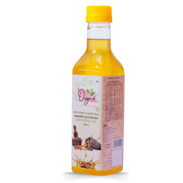 ORIGNUT Pure & Unrefined Cold Pressed Groundnut (Peanut) OiL -500ml - Image 6