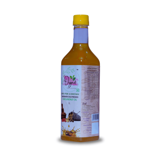 ORIGNUT Pure & Unrefined Cold Pressed Groundnut (Peanut) OiL -1L - Image 7