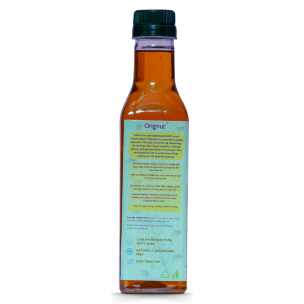 ORIGNUT Pure and Unrefined Cold Pressed Traditional Sesame (Gingelly) Oil -500ml - Image 8