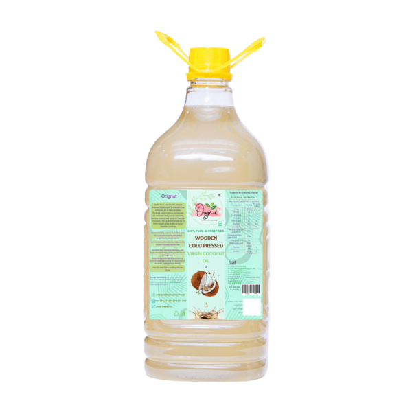 ORIGNUT Pure & Unrefined Cold Pressed Virgin Coconut Oil -5L